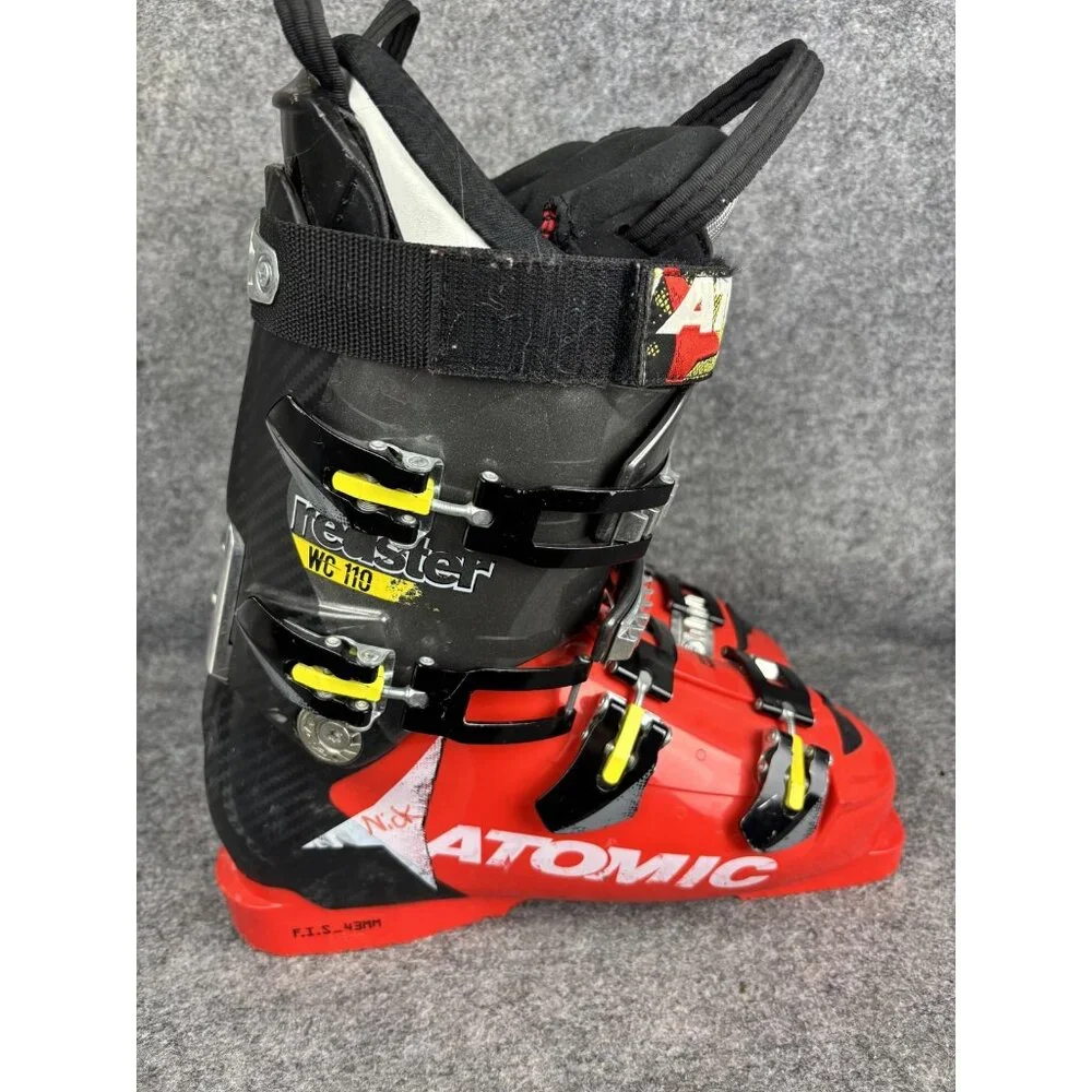 Atomic Redster WC 110 World Cup FIS Narrow Fit Ski Boots 27.0 27.5 Race Alpine‎